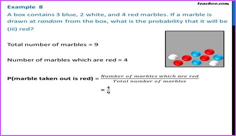 A bag contains 3 red marbles and 4 blue marbles. a marble is taken at random and replaced. another m